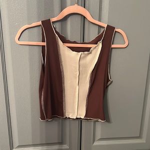 SHEIN TWO TONE SHIRT